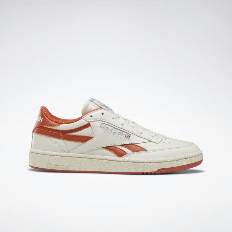 Reebok Revenge Plus Tenisky Panske - Biele/Oranžové AU9804KF